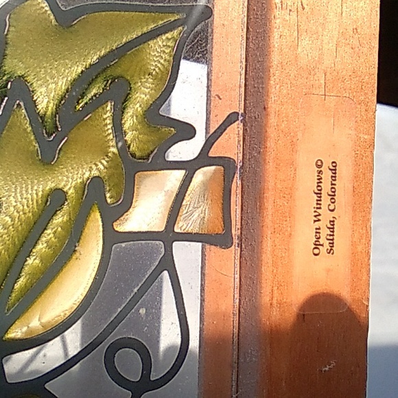 🐦 BLUEBIRD FRAMED ART LOOKS LIKE Stained Glass 🐦 Nature lovers GREAT GIFT 🎁 - Picture 10 of 16